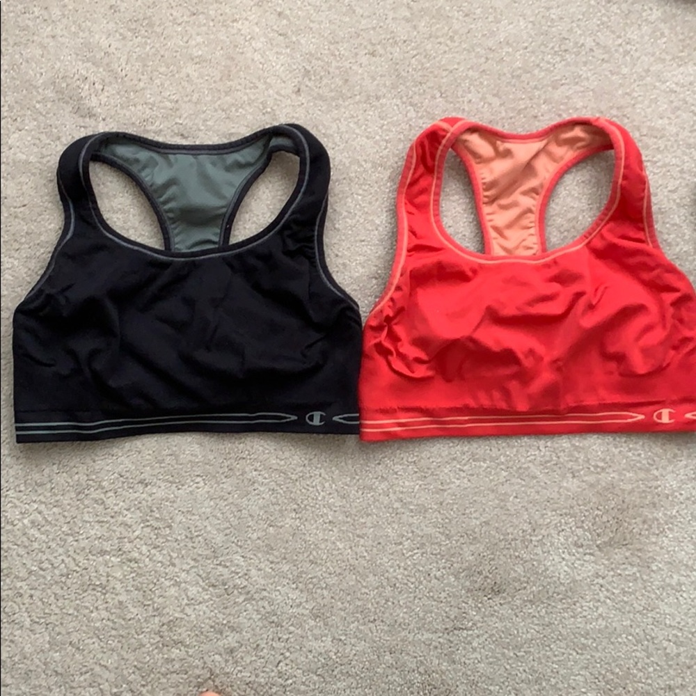 2 champion sports bras